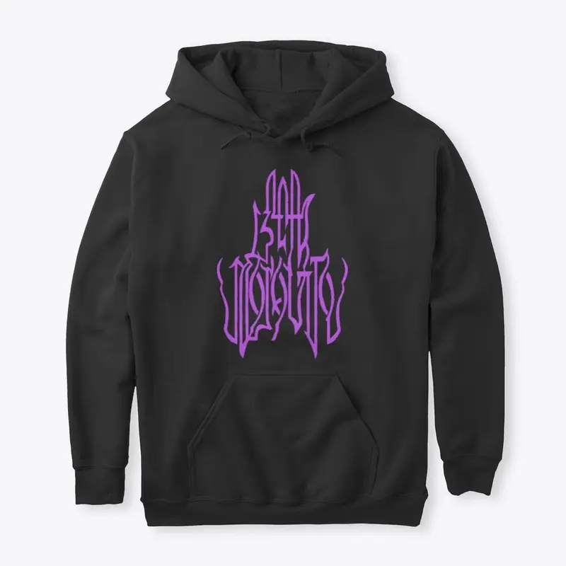 Sea Mosquito Purple Logo Hoodie