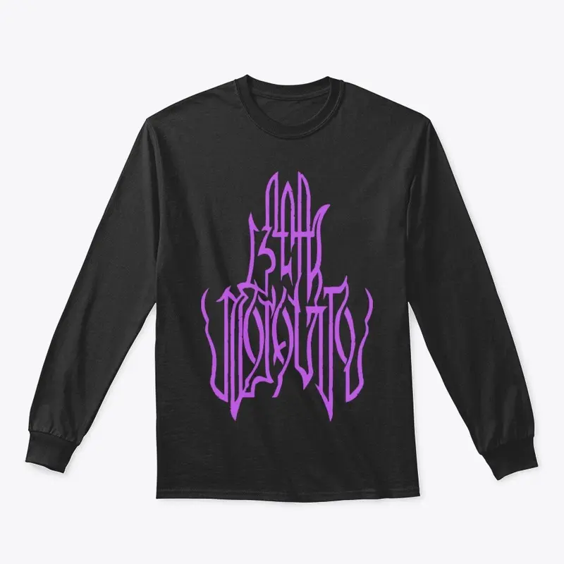 Sea Mosquito Purple Logo Long Sleeve