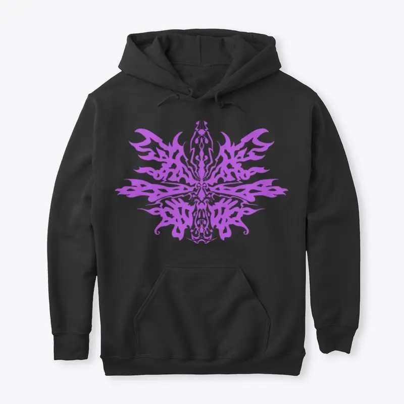 Sea Mosquito Purple Mascot Hoodie